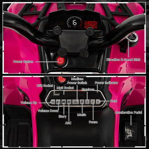 12V Rechargeable Battery Powered Kids Ride-On Toy Car with MP3 and Headlights Trend Times 7