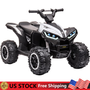 12V Battery-Powered Electric Ride-On Quad ATV for Kids with Remote Control Trend Times 0