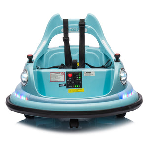 12V Ride-On Bumper Car for Kids Electric Car with Remote Control Blue Trend Times 7