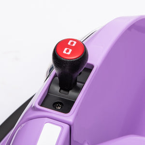 12V Electric Ride-On Bumper Car for Kids with Remote Control Purple Trend Times 4