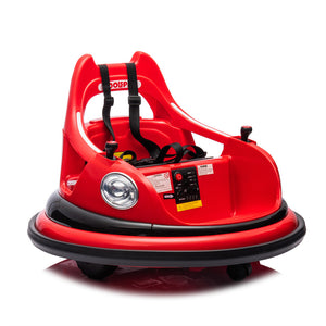 12V Ride-On Bumper Car for Kids with 2WD, Remote Control and 360° Spin, Ages 1.5-5 Trend Times 12