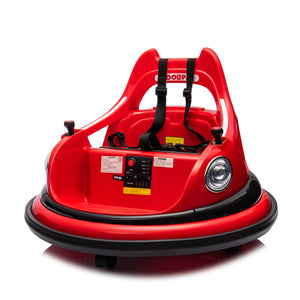 12V Ride-On Bumper Car for Kids with 2WD, Remote Control and 360° Spin, Ages 1.5-5 Trend Times 13