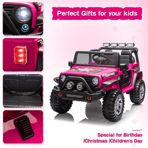 12V Electric 2-Seater Ride-On Jeep Truck with Remote Control for Kids Trend Times 10