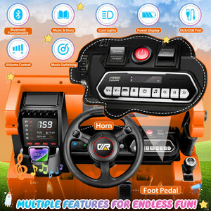 12V Electric Ride-On Dump Truck for Kids with Remote Control and Functional Dump Bed Trend Times 23
