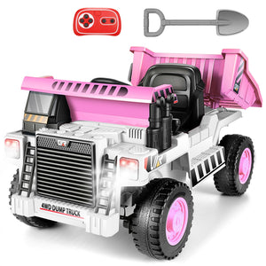 12V Electric Ride-On Dump Truck for Kids with Remote Control and Functional Dump Bed Trend Times 9