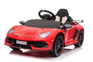 12V Electric Ride-On Lamborghini Toy Car for Kids with Remote Control, Music, and Opening Doors Trend Times 12