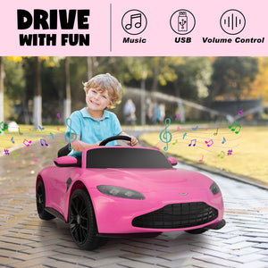 12V 4-Wheeler Ride-On Car for Kids with Remote Control and Music, Ages 3+ Trend Times 3