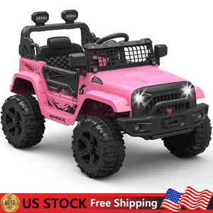 12V Electric Ride-On Truck for Kids with Battery and LED Headlights Toy Car Trend Times Variant 0