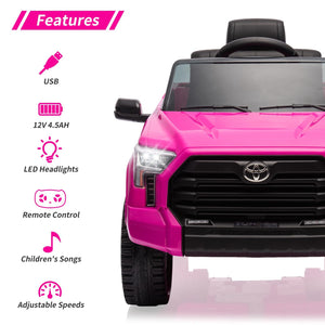 12V Battery-Powered Electric Ride-On Truck for Kids with 4 Wheels and Spring Suspension Trend Times 4