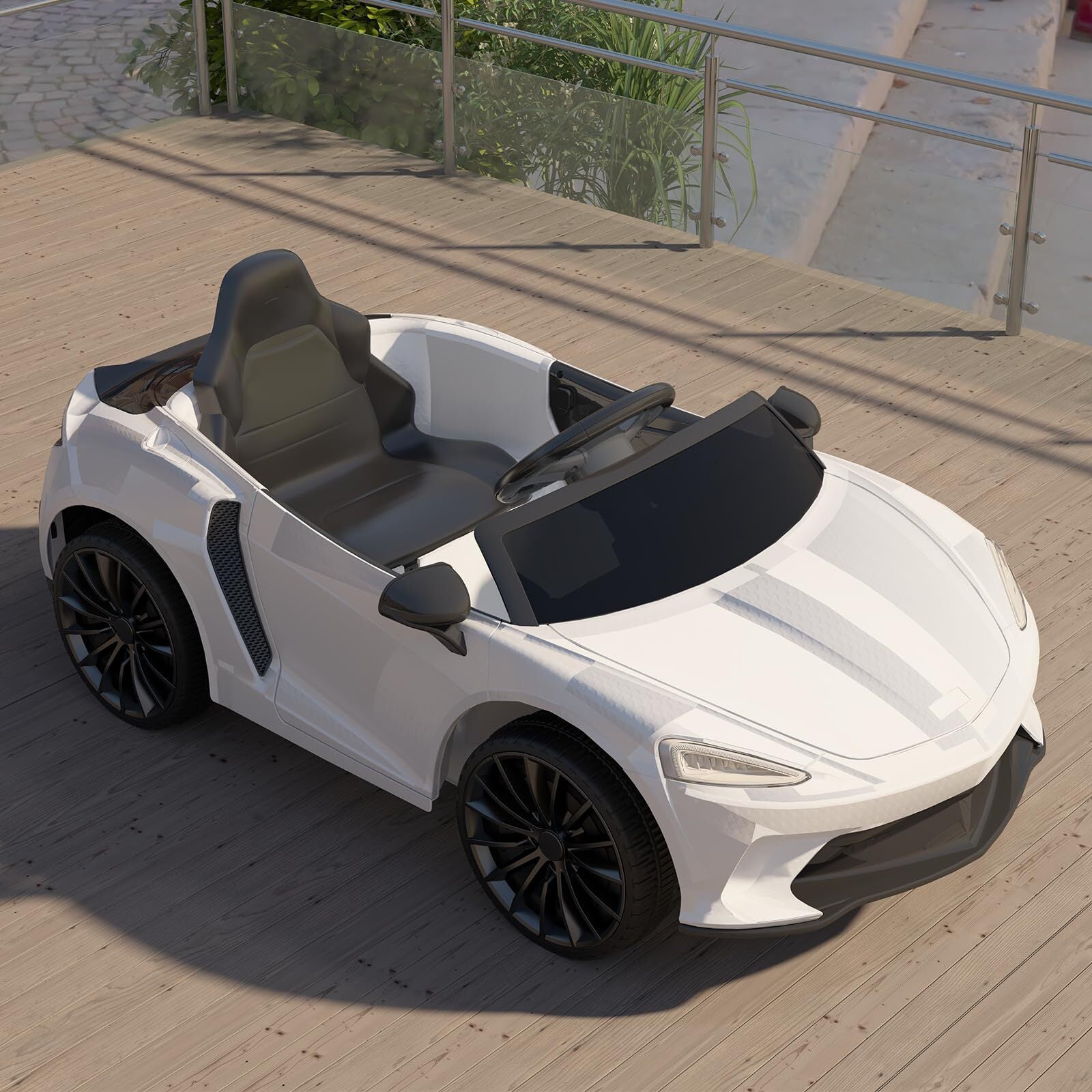 12V Kids Ride On Electric Car Licensed Battery Vehicle with Remote Control Trend Times 1