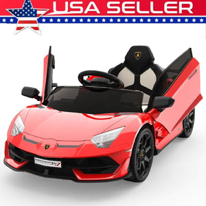 12V Kids Ride On Car Battery Powered Electric Vehicle with LED Lights and Remote Control Trend Times 0