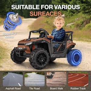 12V Electric Ride-On Off-Road UTV Car for Kids with Remote Control Toy Trend Times 4