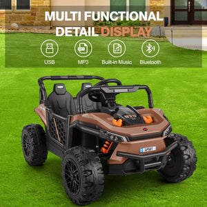12V Electric Ride-On Off-Road UTV Car for Kids with Remote Control Toy Trend Times 5