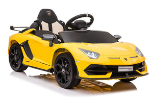 12V Electric Ride-On Car for Kids Licensed Lamborghini SVJ with Remote Control Trend Times 11