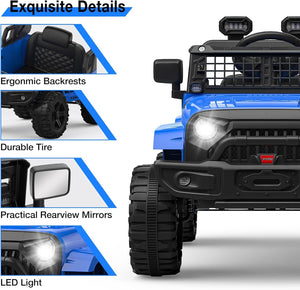 12V Electric Ride-On Truck Toy for Kids with LED Lights and Remote Control Trend Times 5