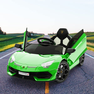 12V Licensed Lamborghini Electric Ride-On Car for Kids with Hydraulic Doors Trend Times 4