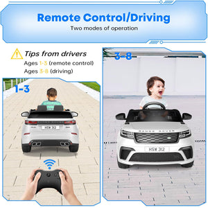 12V Ride-On Electric Land Rover Car for Kids with Remote Control Battery-Powered Vehicle Trend Times 4