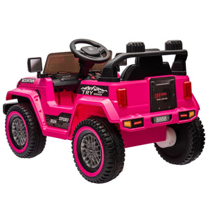 12V Battery-Powered Electric Ride-On Car Truck for Kids with 3 Speeds and LED Lights Trend Times 13