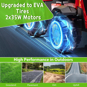 12V Electric Ride-On Tractor Car for Kids with Remote Control Trend Times 4