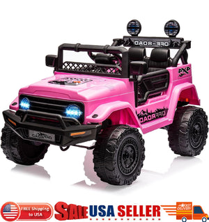 12V Electric Ride-On 4-Wheeler Truck for Kids with 3 Speed Settings Trend Times 8