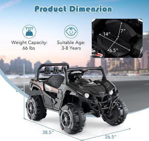 12V Battery-Powered Off-Road Kids Electric Ride-On UTV with Remote Control Trend Times 5