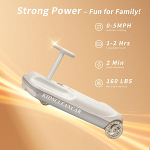 12V Ride-On Car with Cleaning Function 3-in-1 Gokart Soft Start and 5-Speed Adjustable Trend Times 2