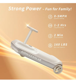 12V Ride-On Car with Cleaning Function 3-in-1 Gokart Soft Start 5-Speed Adjustable Trend Times 4