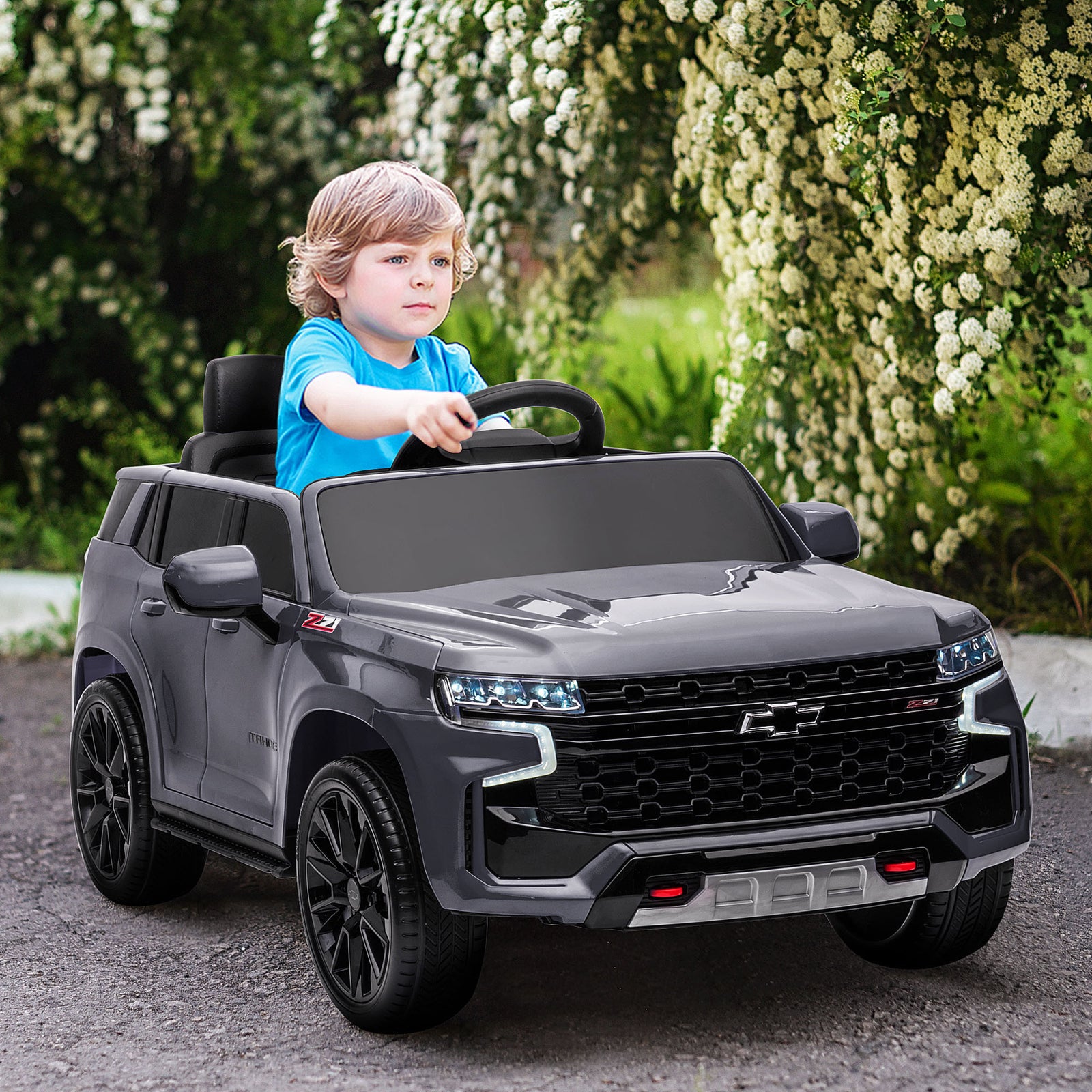 12V Electric Kids Ride-On Car with Parent Remote Control and Music Player Trend Times 1