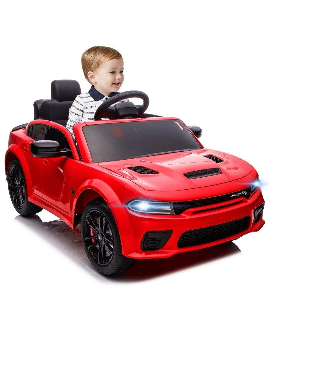 12V Ride-On Dodge Charger Electric Vehicle for Kids with Remote Control Trend Times 0