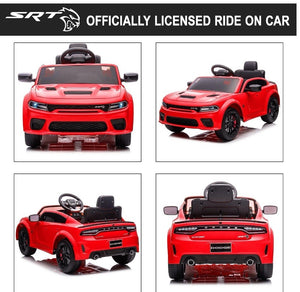 12V Ride-On Dodge Charger Electric Vehicle for Kids with Remote Control Trend Times 2