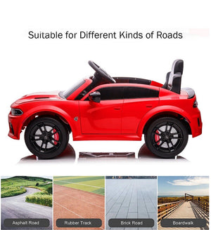 12V Ride-On Dodge Charger Electric Vehicle for Kids with Remote Control Trend Times 6