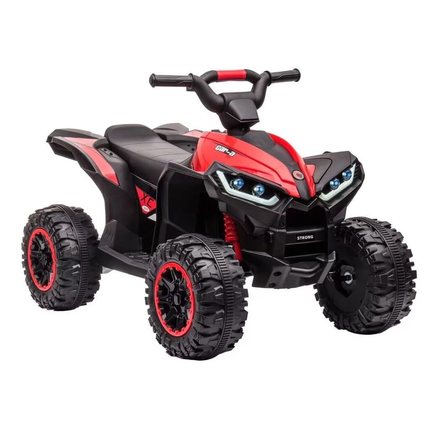 12V Electric Ride-On 4-Wheel Dual Drive ATV with Parent Remote Control for Kids Trend Times 1