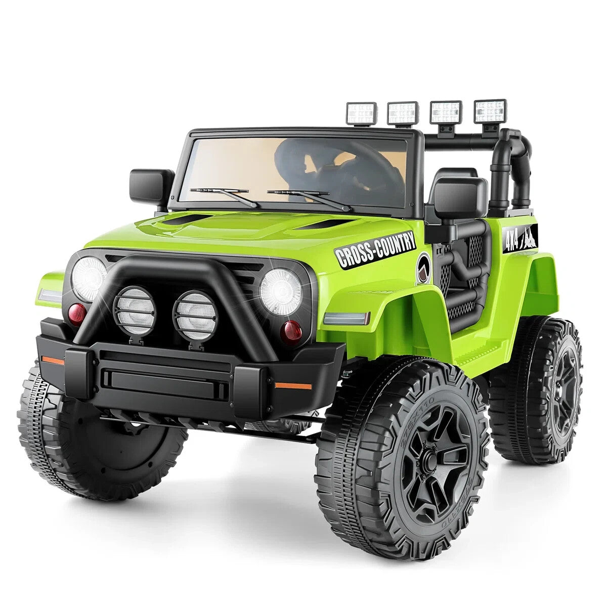 12V Electric Ride-On Car for Kids with Remote Control, Bluetooth, and LED Lights Trend Times 1