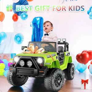 12V Electric Ride-On Car for Kids with Remote Control, Bluetooth, and LED Lights Trend Times 11