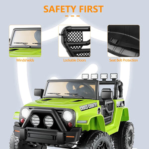12V Electric Ride-On Car for Kids with Remote Control, Bluetooth, and LED Lights Trend Times 14