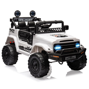 12V Ride-On Electric Car for Kids with Remote Control, LED Lights, and 3 Speed Settings Trend Times 0