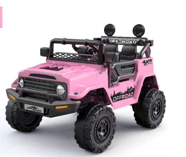 12V Ride-On Electric Car for Kids with Remote Control, LED Lights, and 3 Speed Settings Trend Times 1