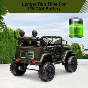12V Ride-On Electric Car for Kids with Remote Control, LED Lights, and 3 Speed Settings Trend Times 11