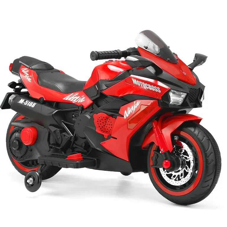 12V Battery-Powered 2-Wheel Ride-On Motorcycle Toy for Kids with Bluetooth Trend Times 1