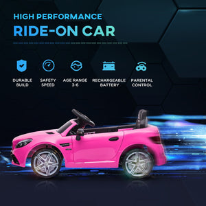 12V Pink Ride-On Toy Car for Kids with Remote Control Trend Times 4