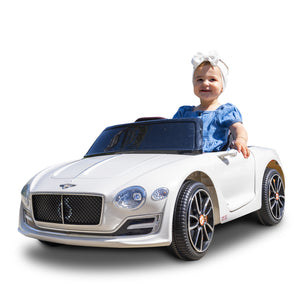 12V Kids Electric Ride-On Car with Remote Control, LED Lights, and MP3 Player, Bentley EXP12 Style Trend Times 1