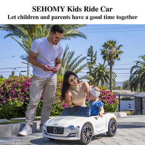 12V Kids Electric Ride-On Car with Remote Control, LED Lights, and MP3 Player, Bentley EXP12 Style Trend Times 14