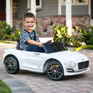 12V Kids Electric Ride-On Car with Remote Control, LED Lights, and MP3 Player, Bentley EXP12 Style Trend Times 7