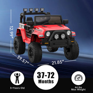 12V Battery-Powered Electric Ride-On Truck Car with Remote Control Trend Times 3