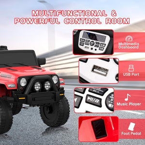 12V Battery-Powered Electric Ride-On Truck Car with Remote Control Trend Times 8