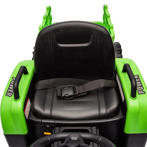 12V Ride-On Tractor with Remote Control and Bluetooth, 3-Speed Kids Toy for Ages 3-6 Trend Times 15