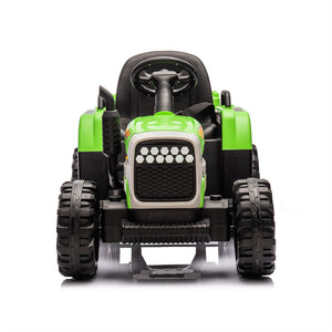 12V Ride-On Tractor with Remote Control and Bluetooth, 3-Speed Kids Toy for Ages 3-6 Trend Times 22