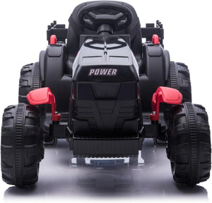 12V Electric Ride-On Tractor with Trailer for Toddlers and Kids Featuring LED Lights Trend Times 6