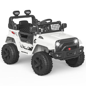 12V Electric Ride-On Truck Car with LED Lights Adjustable Speed 1-Seater Trend Times 11