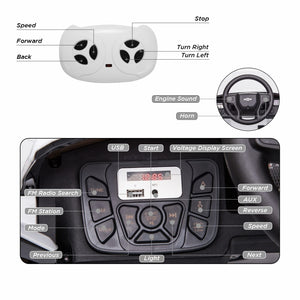 12V Licensed Chevrolet Silverado Electric Ride-On Truck with Music for Kids Trend Times 3